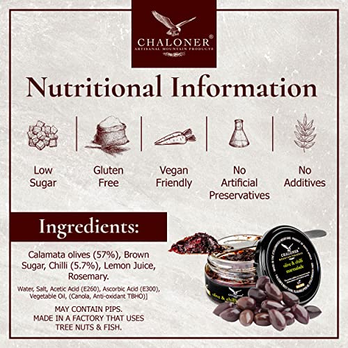 All Natural Olive and Chili Spread Jam Tapenade Marmalade by Cha...