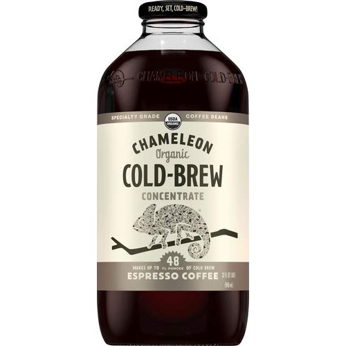 Chameleon Cold Brew Organic Espresso Cold Brew Coffee, 32 Fz