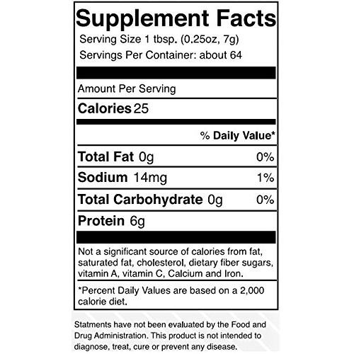 Unflavored Gelatin Powder, Gelatine Collagen Protein, Keto &Amp; Pal