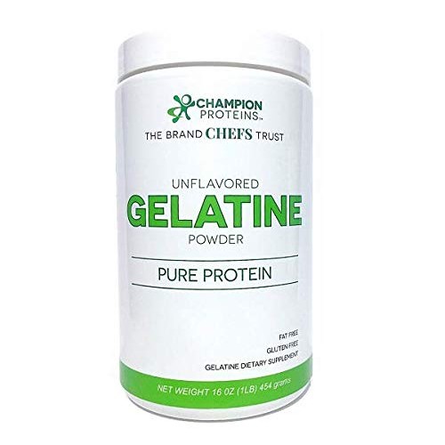 Unflavored Gelatin Powder, Gelatine Collagen Protein, Keto &Amp; Pal
