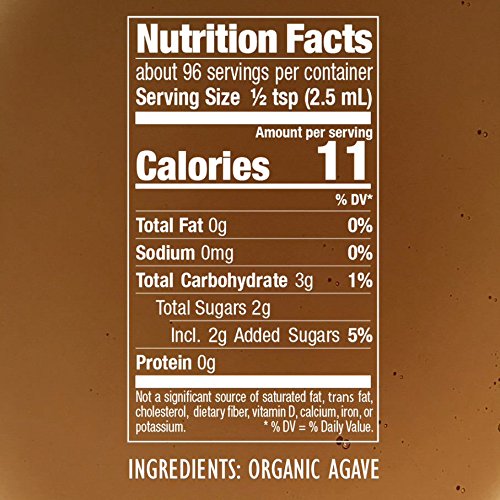 Chantico Agave Sweetener Raw Agave, 11.75Oz Bottle Organic Nat