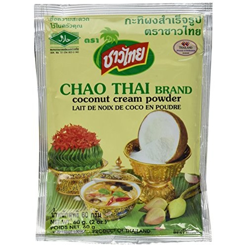 Coconut Milk Cream Powder Chao Thai Size 60 G2.0 Oz X 5 Bags