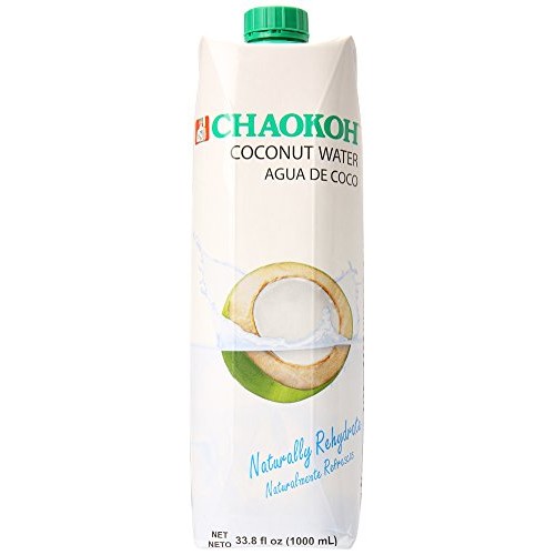 Chaokoh 100% Naturally Rehydrate Real Coconut Water 33.8 Fl Oz