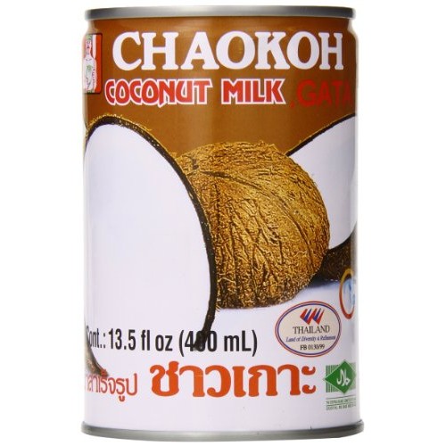 Chaokoh Coconut Milk, 13.5 Fluid Ounce Pack Of 12