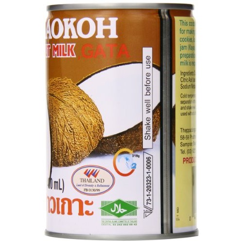 Chaokoh Coconut Milk, 13.5 Ounce Pack Of 6