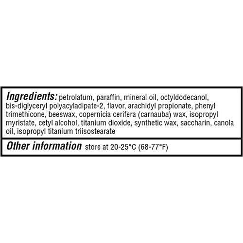 Chapstick Candy Cane Peppermint Lip Balm Tube, Candy Cane Lip Ba