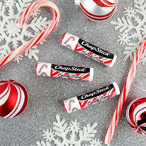 Chapstick Candy Cane Peppermint Lip Balm Tube, Candy Cane Lip Ba