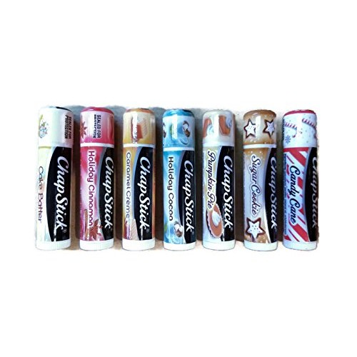 Chapstick 2017 Holiday Limited Edition Variety Bundle 7 Sticks!