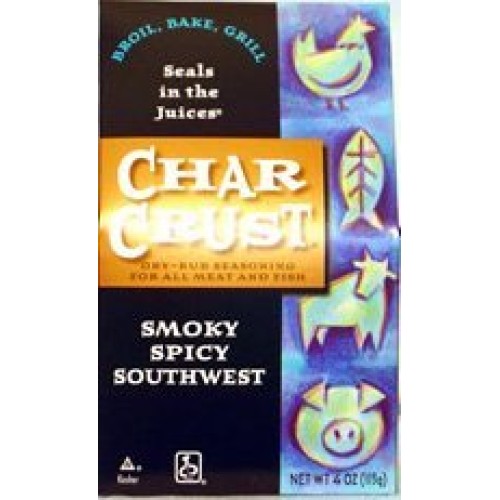 Char Crust Rub Seasoning Southwest Chipotle, 4 Oz