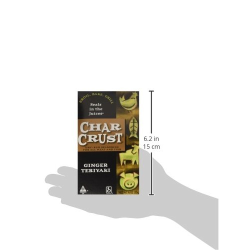 Char Crust Rub Seasoning Ginger Teriyaki, 4 Oz