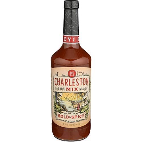 Charleston Mix, Cocktail Mix Bloody Mary Bold And Spicy, 32 Fl Oz