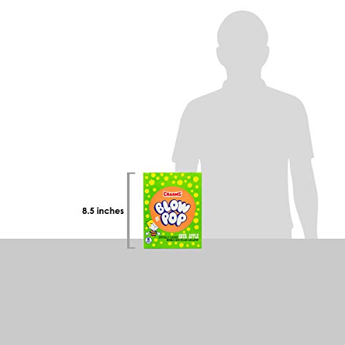 Charms Blow Pops, Sour Apple Flavor, 48-Count Box Charms Blow Pops, Sour Apple Flavor, 48-Count Box