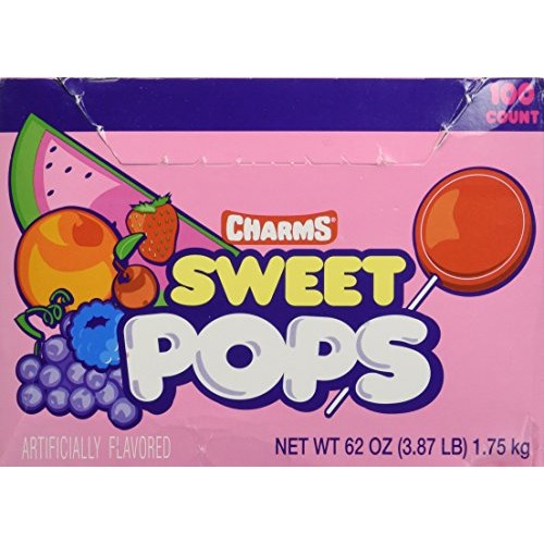 Charms Sweet Pops 100 Ct