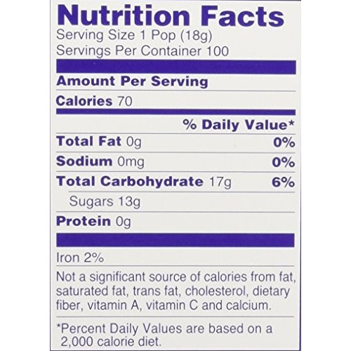 Charms Sweet Pops 100 Ct