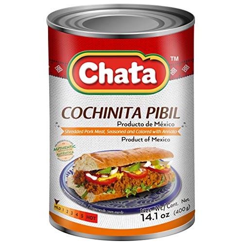 Chata Cochinita Pibil Can | Shredded, Annato Seasoned Pork Meat