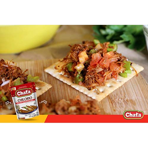 Chilorio Chata Pouch Shredded Seasoned Pork Meat 8.8 Ounces