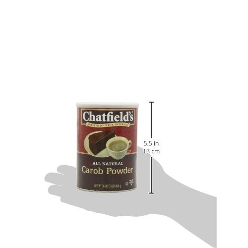 Chatfields Carob Powder, 16-Ounce Pack Of 3