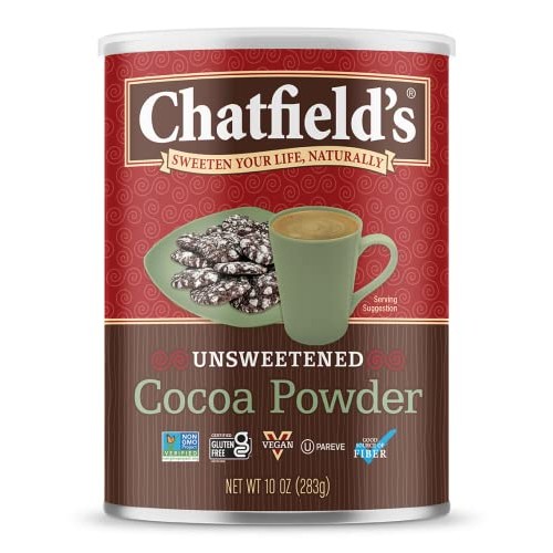 Chatfields All Natural Cocoa Powder, Unsweetened, 10 Ounce