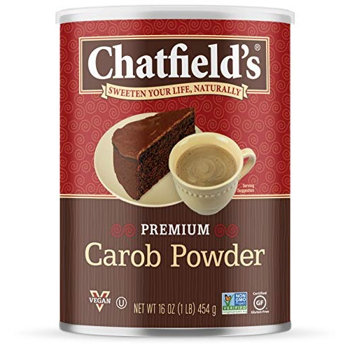 Chatfields All Natural Carob Powder, Unsweetened, 16 Ounce