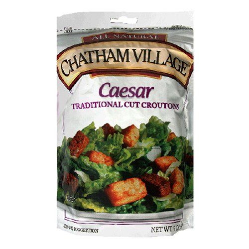 Chatham Village Homestyle Caesar Croutons, Garlic And Butter Fla