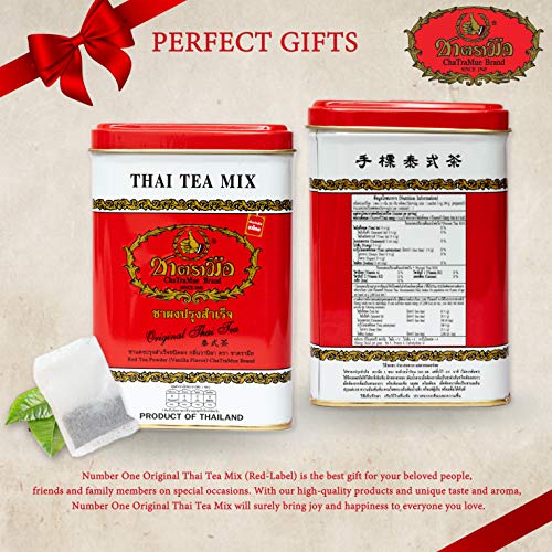 Number One Original Thai Tea Mix Chatramue Thai Tea For Boba Tea