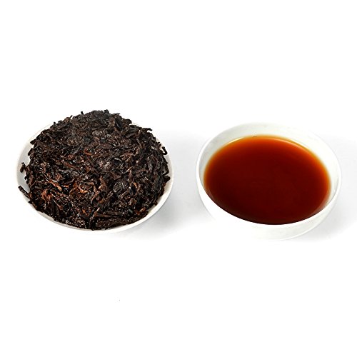 Cha Wu-[B] Jinyagongting Ripe Pu Erh Tea,12.5Oz/357G,Yunnan Chin