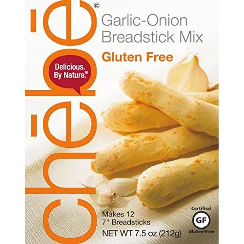 Chebe Bread Sticks Mix, Garlic &Amp; Onion, Gluten Free, 7.5-Ounce B