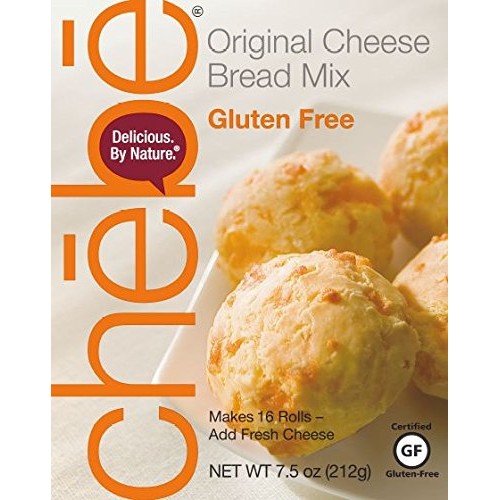 Chebe Bread Original Cheese Bread Mix, Gluten Free, 7.5-Ounce Ba
