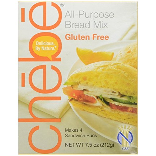 Chebe Bread All-Purpose Mix, Gluten Free, 7.5-Ounce Bags Pack O