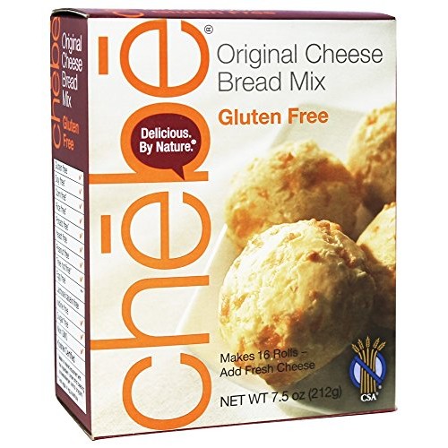 Chebe Bread Original Cheese Bread Mix, Gluten Free,7.5 Oz Bags,2