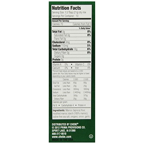 Chebe mix pizza crust gfwf 7.5oz