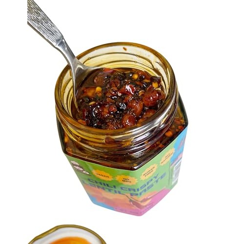 Chili Crispy Lentil Paste-gourmets and chili lovers must, spicy ...