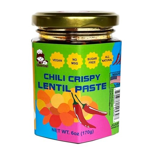 Chili Crispy Lentil Paste-gourmets and chili lovers must, spicy ...