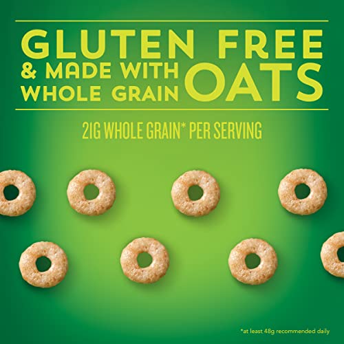 Apple Cinnamon Cheerios Heart Healthy Cereal, Gluten Free Cereal