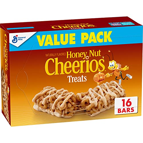 General Mills Cereal Honey Nut Cheerios Treat Bars 16 Ct Value Pack