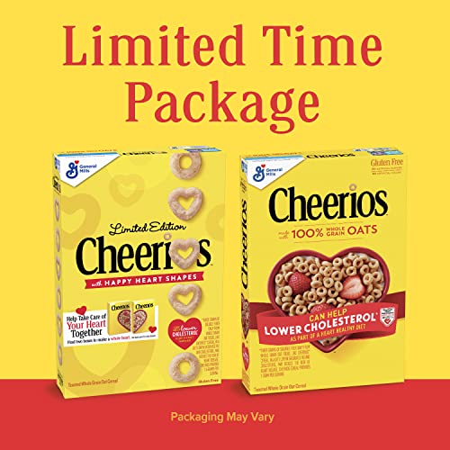 Cheerios Heart Healthy Cereal, Gluten Free Cereal With Whole Gra