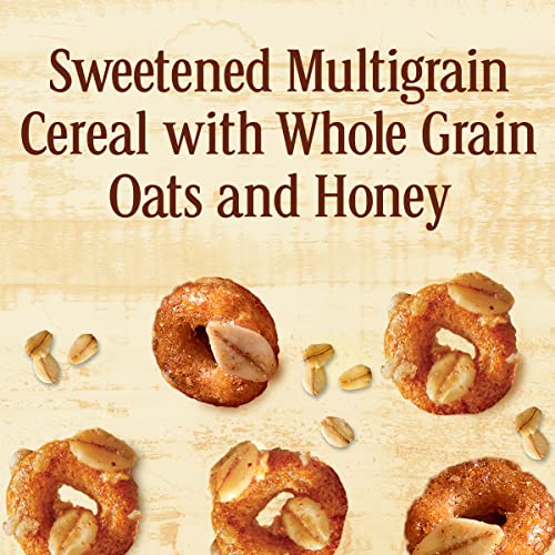 Cheerios Oat Crunch Oats & Honey Oat Breakfast Cereal, Family Si...