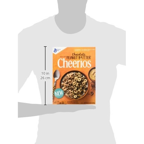Chocolate Peanut Butter Cheerios, Cereal, 11.3 Oz
