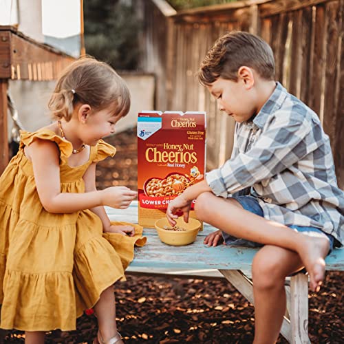 Honey Nut Cheerios, Cereal With Oats, Gluten Free, 15.4 Oz