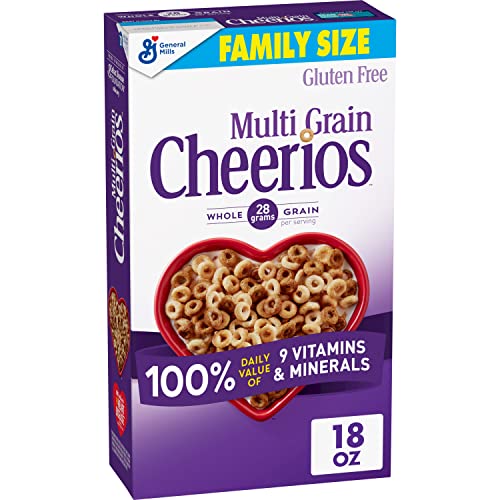 Multi Grain Cheerios Heart Healthy Cereal, Gluten Free Multigrai