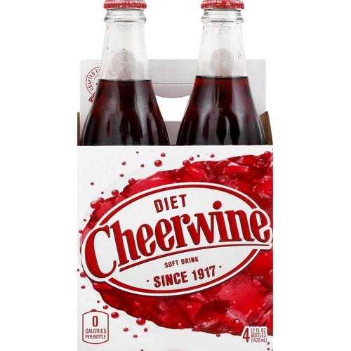Cheer Wine Soda Cheer Wine Diet Glass 4, 48 Fl Oz