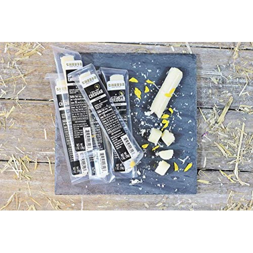 Cheese Bros 8-Year-Aged Wisconsin Cheddar Snack Sticks, Individu