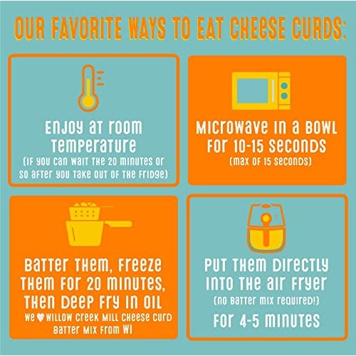 Cheese Bros Squeaky Fresh Wisconsin CHEESE CURDS | 8 ounce bags ...