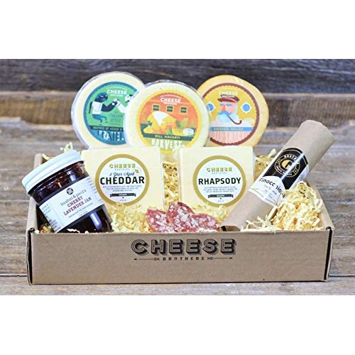 Cheese Bros The Charcuterie Pack, 6 Block Of Wisconsin Cheese, J