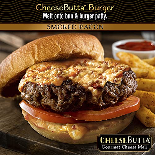 Smoked Bacon CheeseButta 16oz Gourmet Cheese Melt – with Real S...