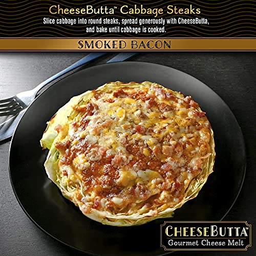 Smoked Bacon CheeseButta 16oz Gourmet Cheese Melt – with Real S...