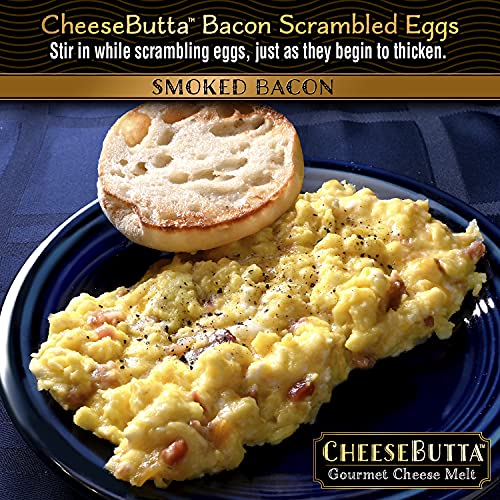 Smoked Bacon CheeseButta 16oz Gourmet Cheese Melt – with Real S...