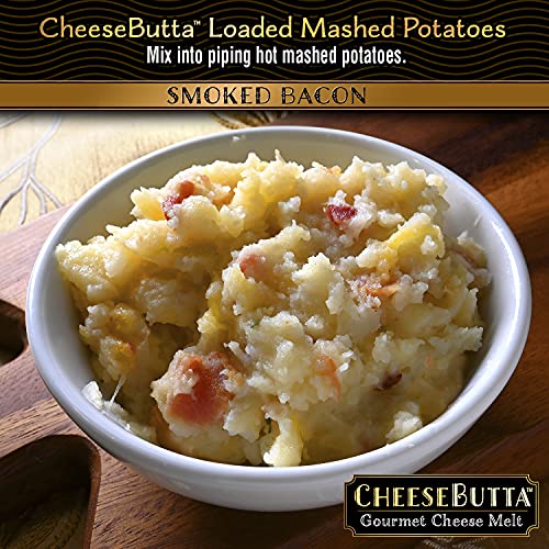 Smoked Bacon CheeseButta 16oz Gourmet Cheese Melt – with Real S...