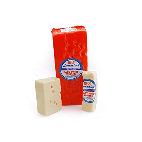Swiss Cheese - Deppelers Baby Swiss Cheese 2 Lbs