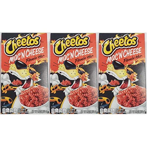 Cheetos Mac N Cheese 5.6 Oz Flamin Hot, 3 Pack